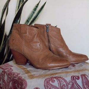 Frye  western booties